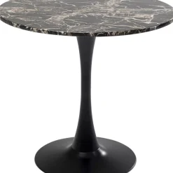 Discount Tisch Schickeria Marmor Schwarz O80Cm Tische