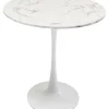 Tisch Schickeria Marmoroptik Weis O80Cm Tische