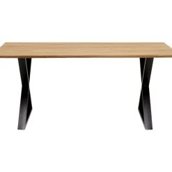 Discount Tisch Symphony Eiche Cross Schwarz 200X100Cm Tische