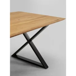 Discount Tisch Symphony Eiche Cross Schwarz 200X100Cm Tische