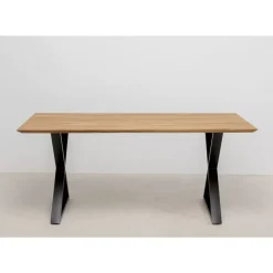 Sale Tisch Symphony Eiche Cross Schwarz 180X90Cm Tische