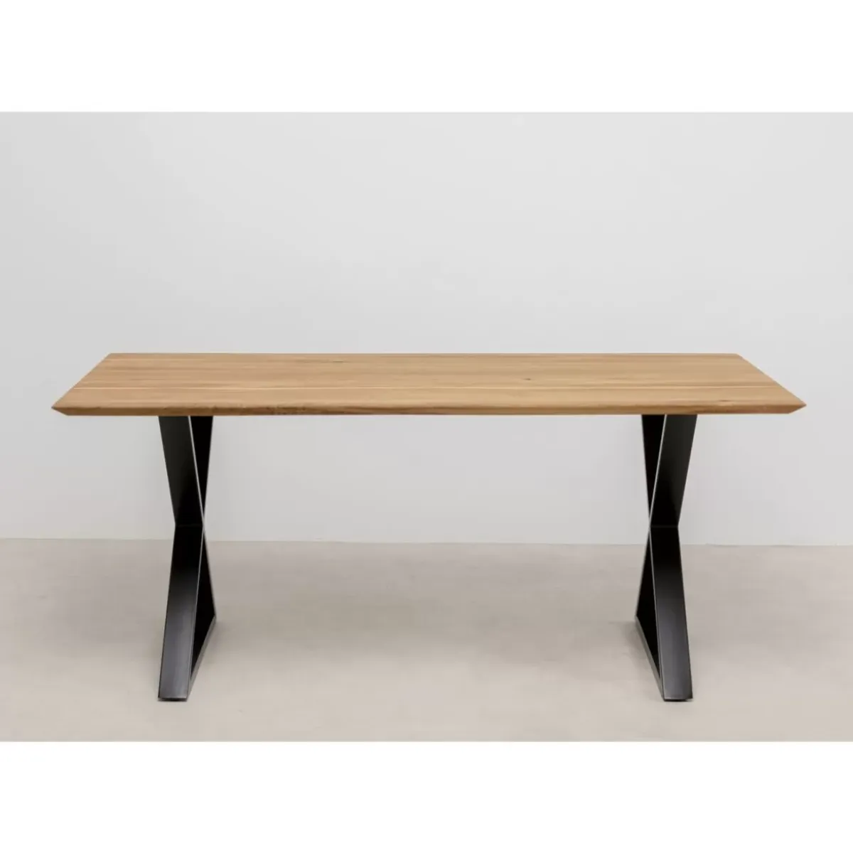 Sale Tisch Symphony Eiche Cross Schwarz 180X90Cm Tische
