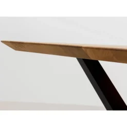 Sale Tisch Symphony Eiche Cross Schwarz 180X90Cm Tische
