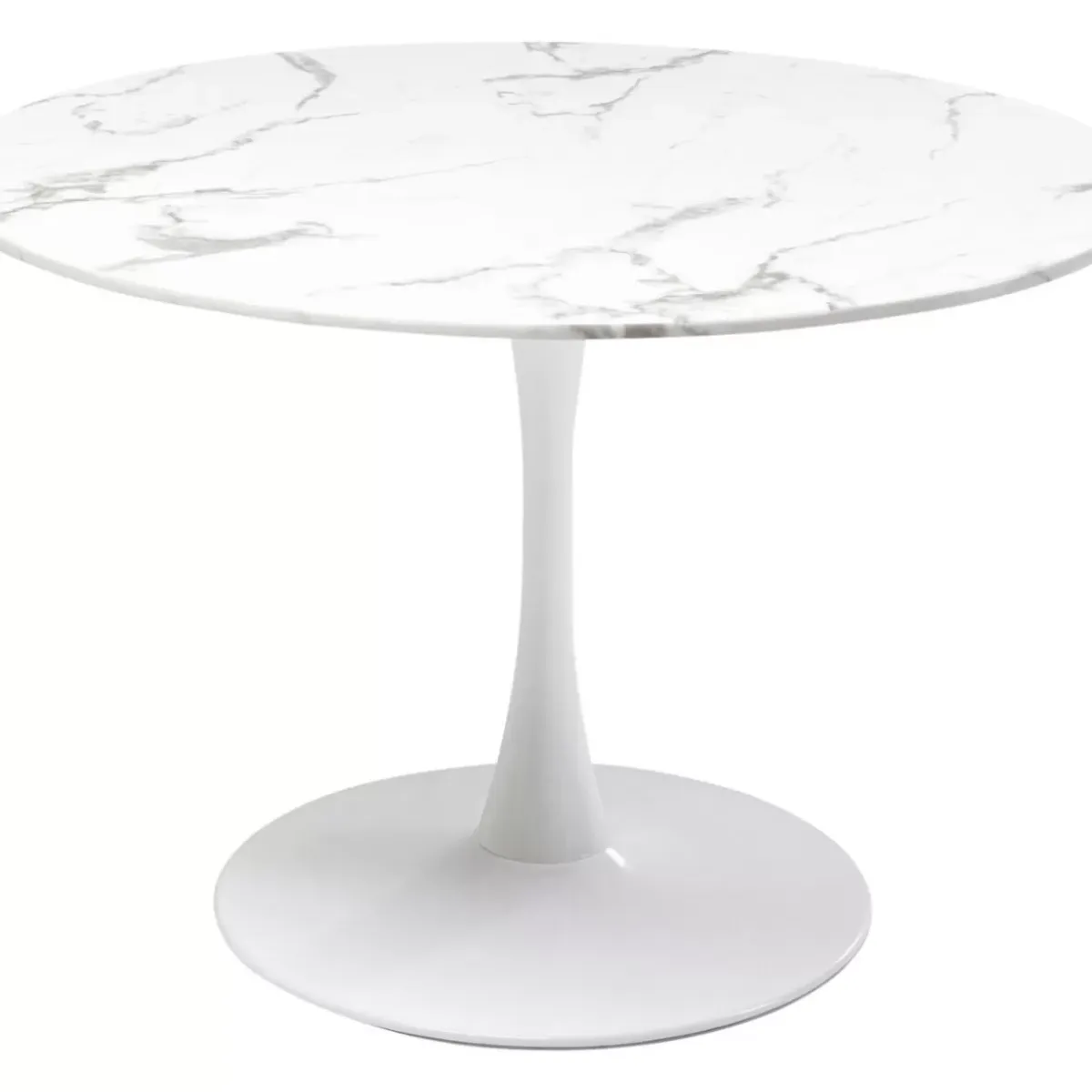 Hot Tisch Veneto Marmor Weis O110Cm Tische