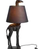 Discount Tischleuchte Animal Giraffe Matt Schwarz Tischleuchten
