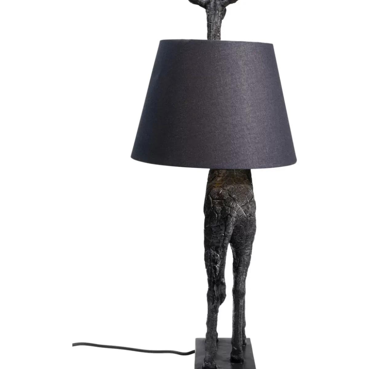 Discount Tischleuchte Animal Giraffe Matt Schwarz Tischleuchten