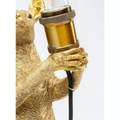 Clearance Tischleuchte Animal Kangaroo Gold 46Cm Tischleuchten