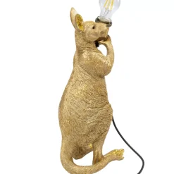 Clearance Tischleuchte Animal Kangaroo Gold 46Cm Tischleuchten