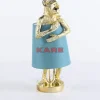 Online Tischleuchte Animal Monkey Gold Blau Tischleuchten