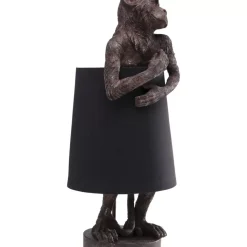 New Tischleuchte Animal Monkey Braun Schwarz Tischleuchten
