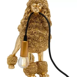 Online Tischleuchte Animal Poodle Gold 32Cm Tischleuchten
