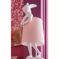 New Tischleuchte Animal Rabbit Weis 68Cm Tischleuchten