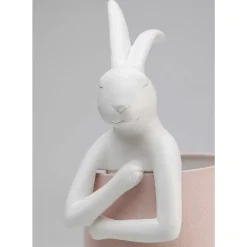 Hot Tischleuchte Animal Rabbit Weis/Rosa 50Cm Tischleuchten