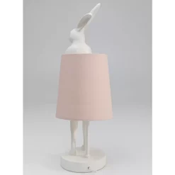Hot Tischleuchte Animal Rabbit Weis/Rosa 50Cm Tischleuchten