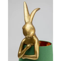 Best Tischleuchte Animal Rabbit Gold/Grun 68Cm Tischleuchten