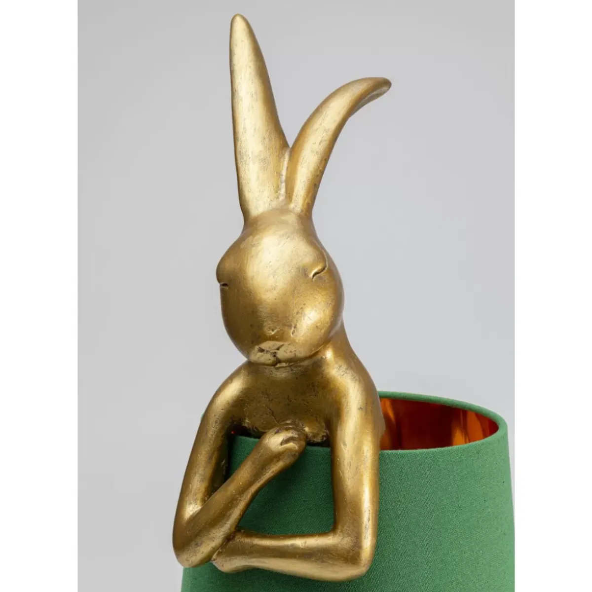 Best Tischleuchte Animal Rabbit Gold/Grun 68Cm Tischleuchten
