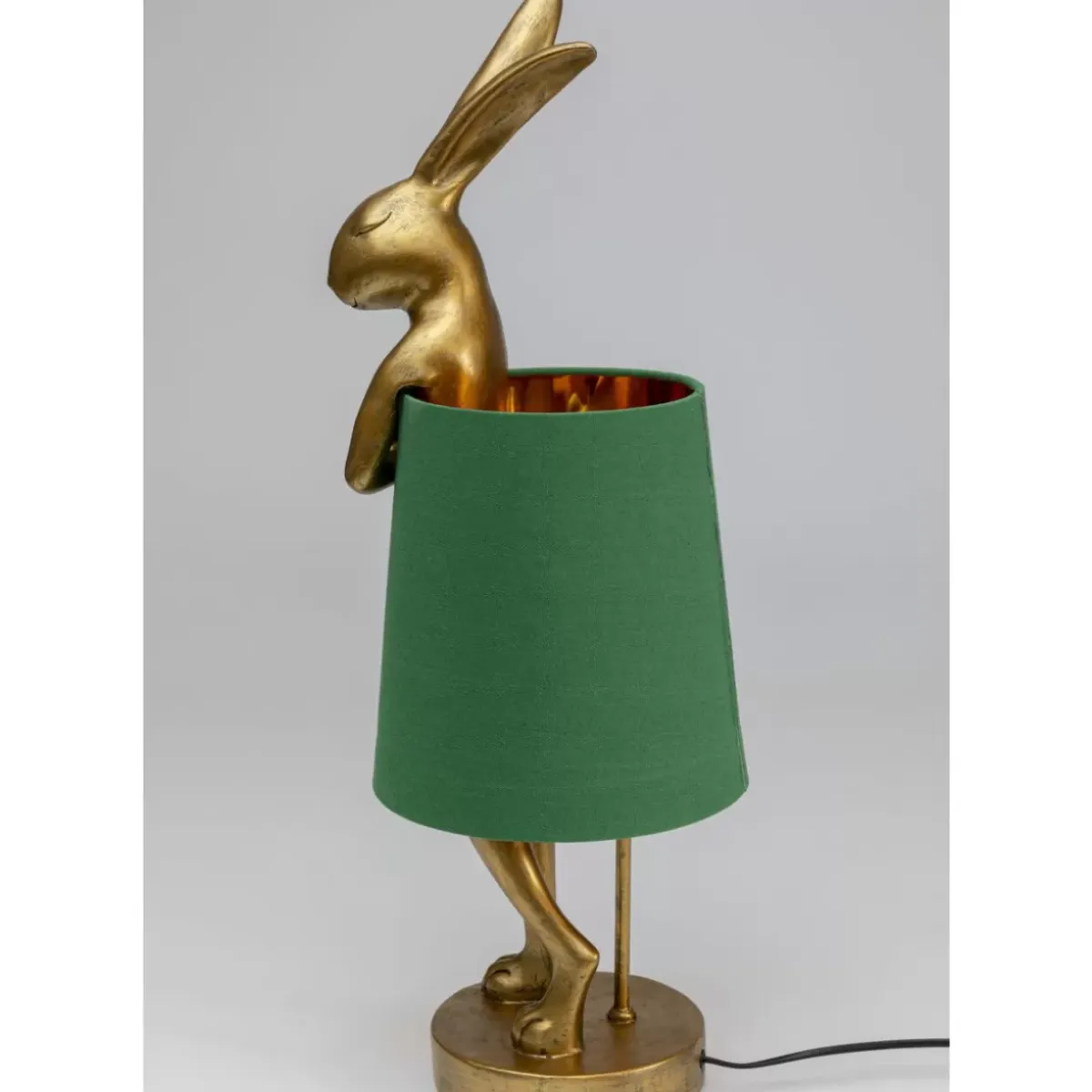 Best Tischleuchte Animal Rabbit Gold/Grun 68Cm Tischleuchten