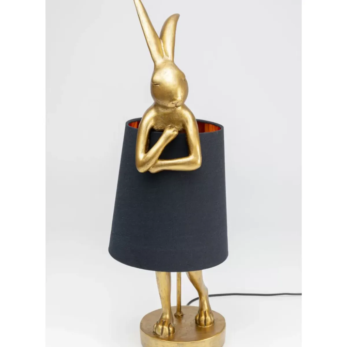Best Tischleuchte Animal Rabbit Gold/Schwarz 68Cm Tischleuchten