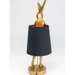 Best Tischleuchte Animal Rabbit Gold/Schwarz 68Cm Tischleuchten