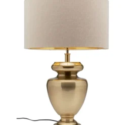 Hot Tischleuchte Barock Gold Beige 49Cm Tischleuchten
