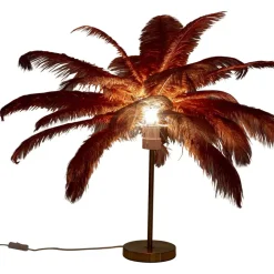 Tischleuchte Feather Palm Rusty Red 60Cm Tischleuchten