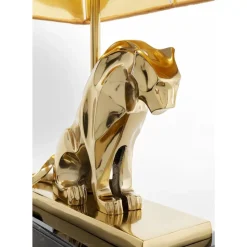 Tischleuchte Geometric Leopard Braun 36Cm Tischleuchten