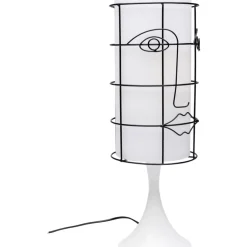 New Tischleuchte Grid Face Weis 60Cm Tischleuchten