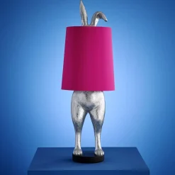 Best Tischleuchte Hiding Bunny Magenta Tischleuchten