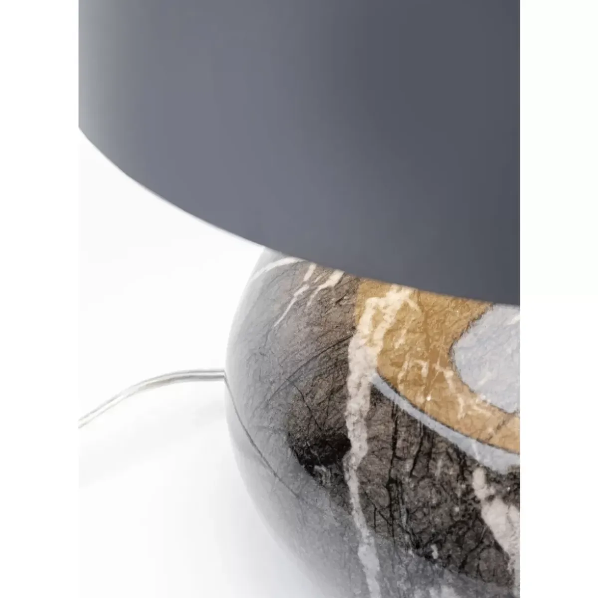 Tischleuchte Mamo Deluxe Grau 38Cm Tischleuchten