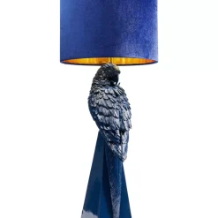Outlet Tischleuchte Parrot Blau 84Cm Tischleuchten