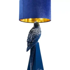 Outlet Tischleuchte Parrot Blau 84Cm Tischleuchten