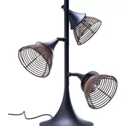 New Tischleuchte Rattan Tre Tischleuchten
