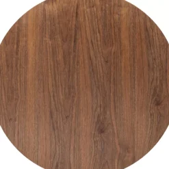 Tischplatte Invitation Round Walnut O90Cm Tische