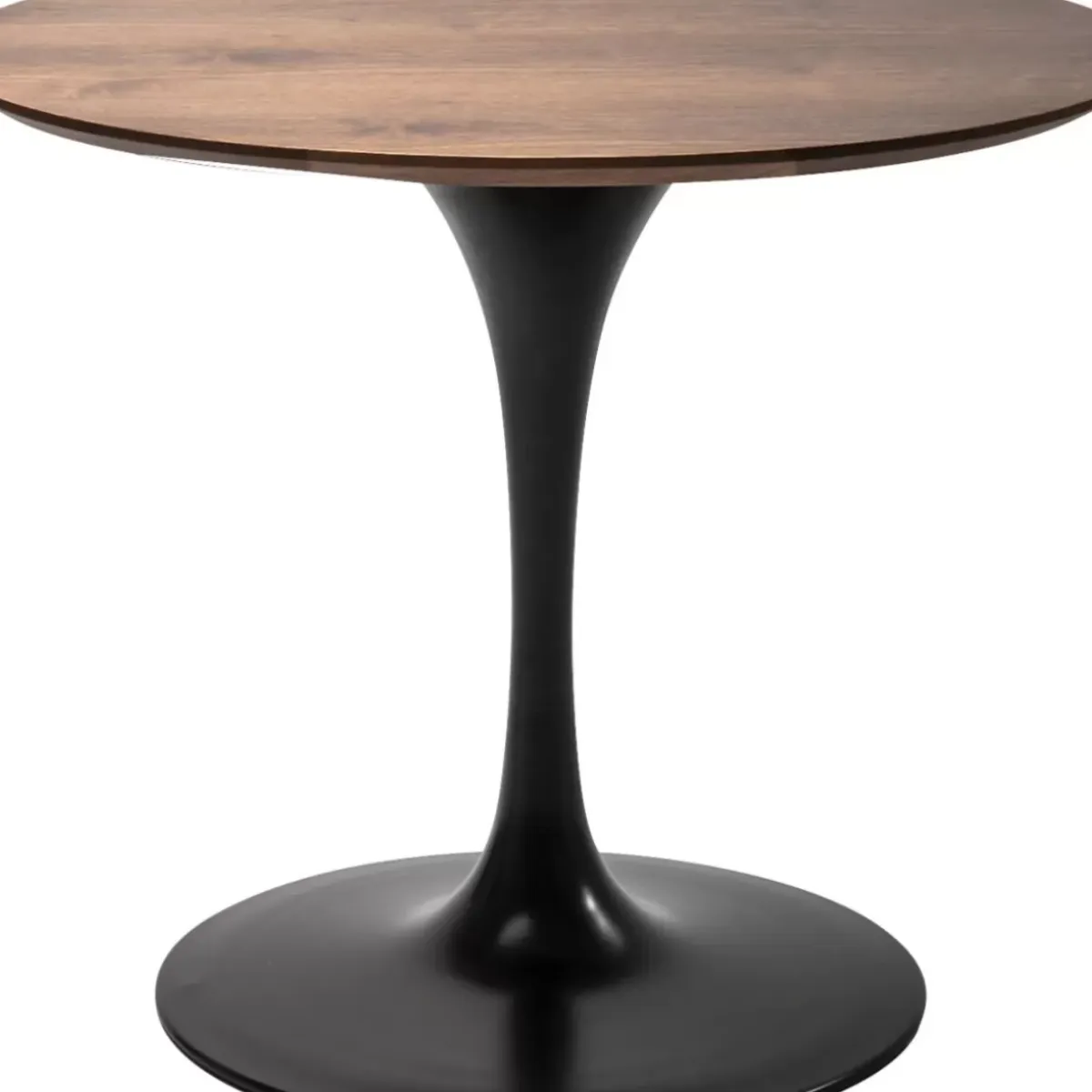 Tischplatte Invitation Round Walnut O90Cm Tische