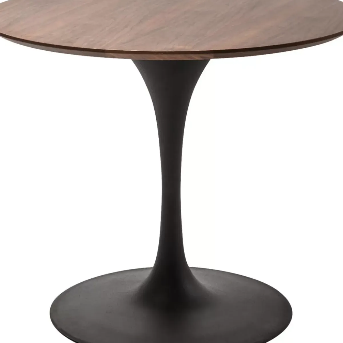 Tischplatte Invitation Round Walnut O90Cm Tische