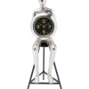 Online Tischuhr Sitting Man Silber 12X31Cm Uhren