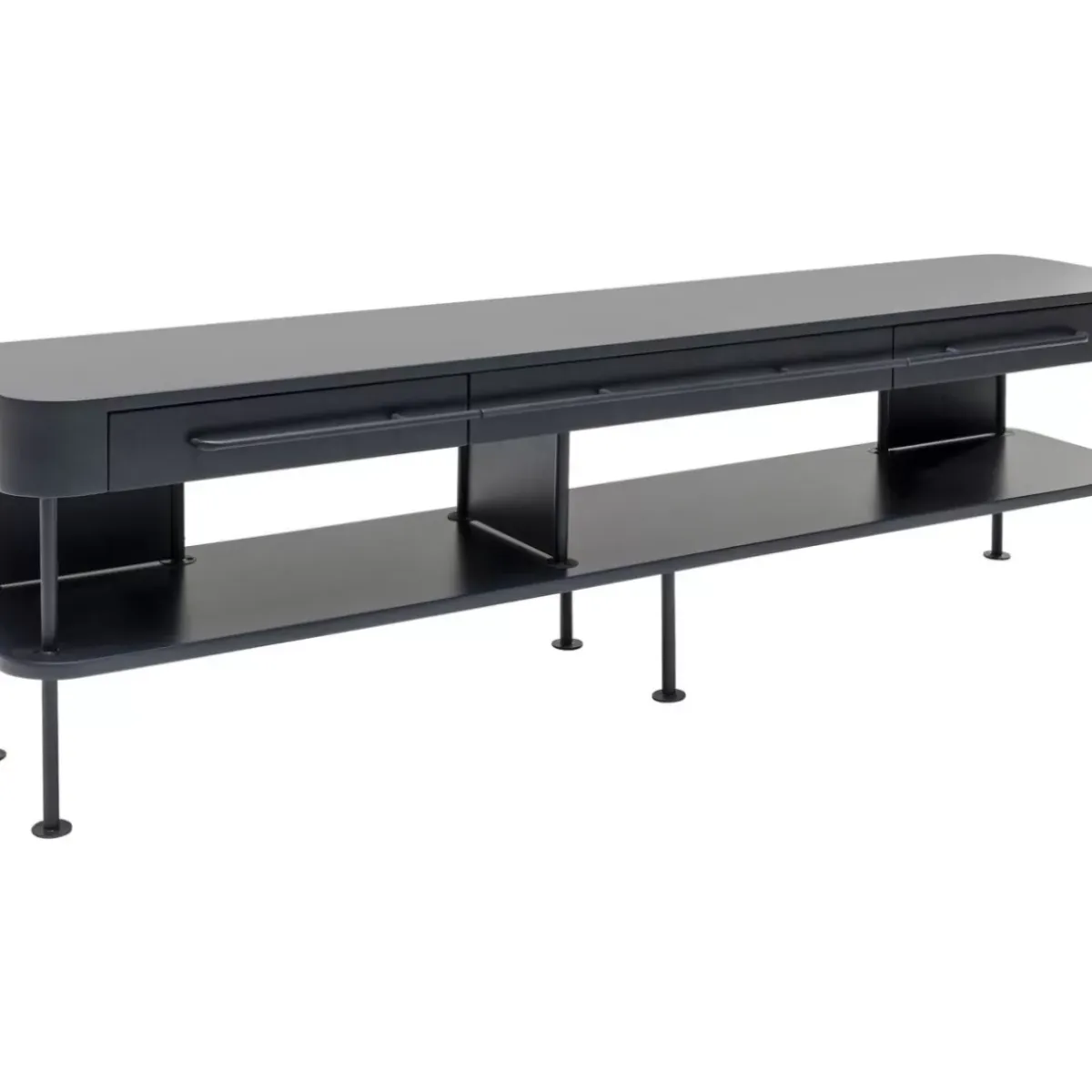 Sale Tv Regal Montieri Anthrazit 160X47Cm Kommoden & Sideboards