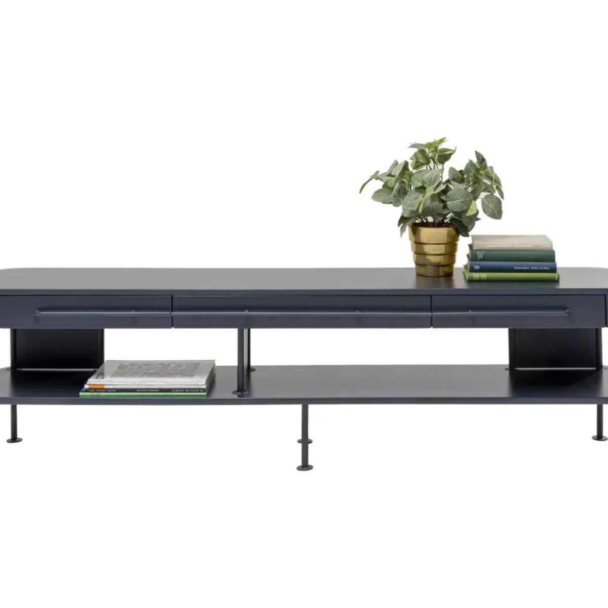 Sale Tv Regal Montieri Anthrazit 160X47Cm Kommoden & Sideboards