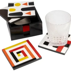 Discount Untersetzer Artistic Multi (6/Set) Geschirr & Tischaccessoires