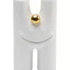 Vase Funny Teeth Weis 16Cm Vasen