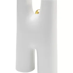 Vase Funny Teeth Weis 16Cm Vasen