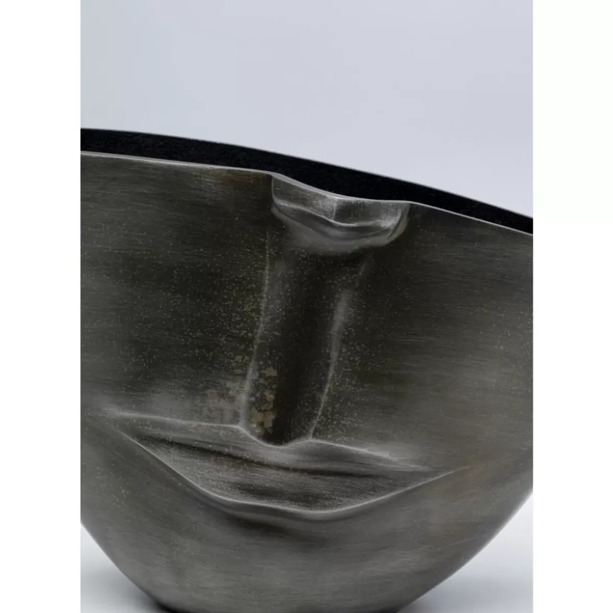 Hot Vase Half Face Anthrazit 31Cm Vasen