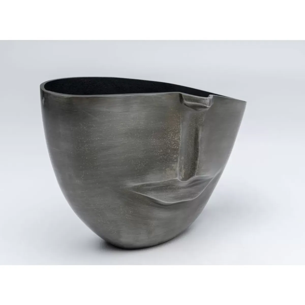 Hot Vase Half Face Anthrazit 31Cm Vasen