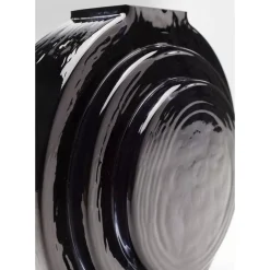 Vase Las Vegas Disc Schwarz Vasen