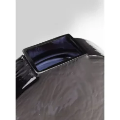 Vase Las Vegas Disc Schwarz Vasen