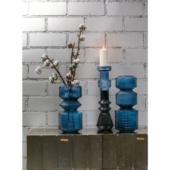 New Vase Marvelous Duo Blau 42Cm Vasen