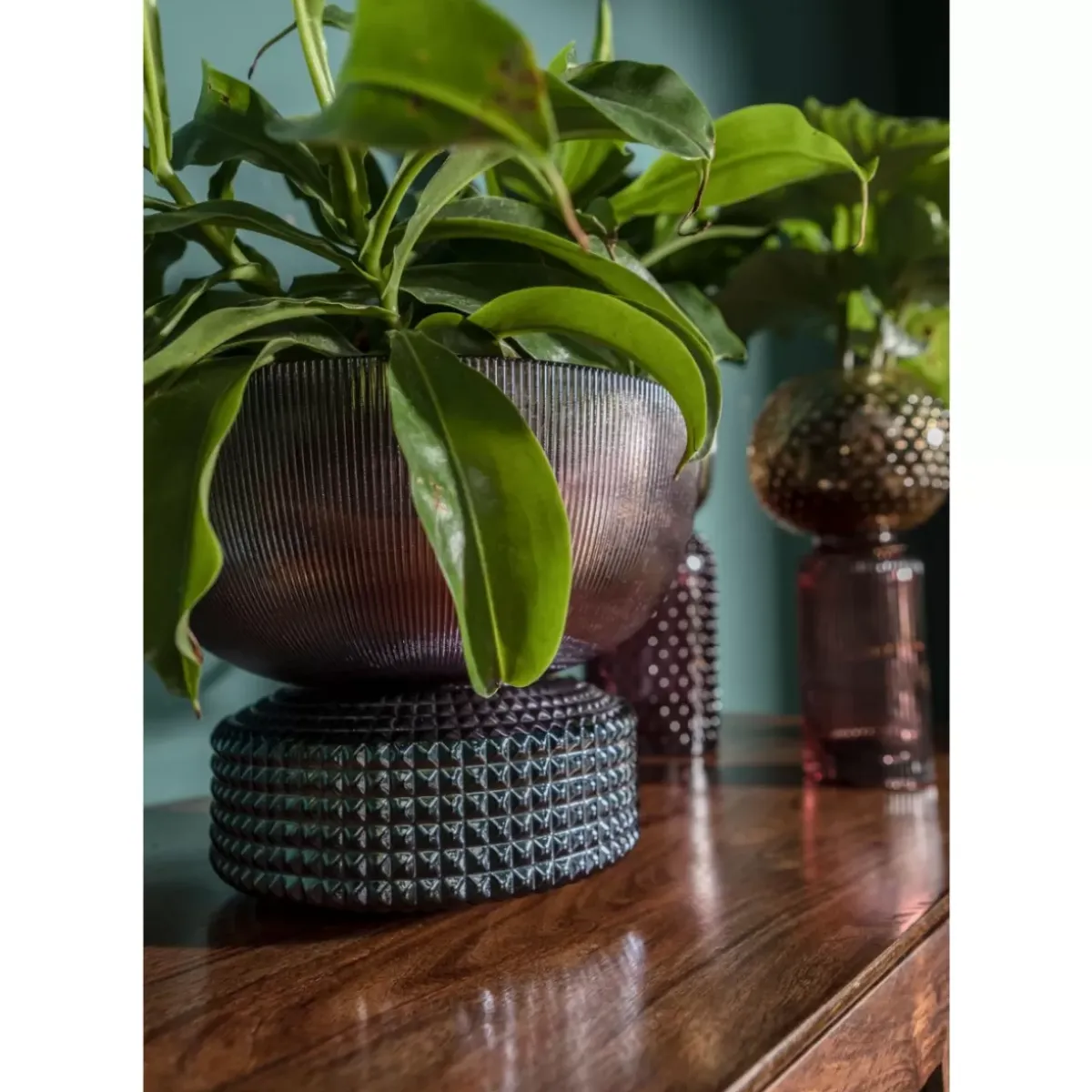 Vase Marvelous Duo Rot Blau 21 Vasen
