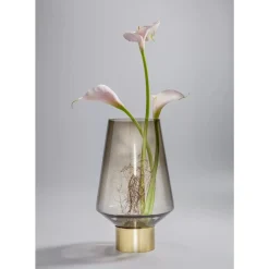Discount Vase Noble Braun 40Cm Vasen
