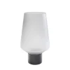 New Vase Noble Ring Grau Matt 26Cm Vasen