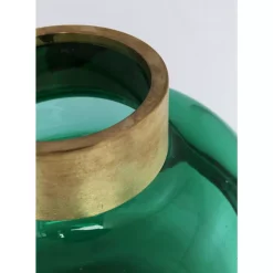 Vase Positano Belly Grun 21Cm Vasen